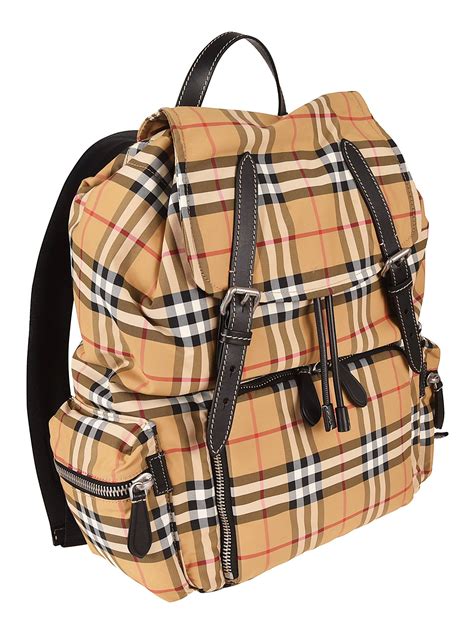 burberry backpack mens sale|Burberry vintage check backpack.